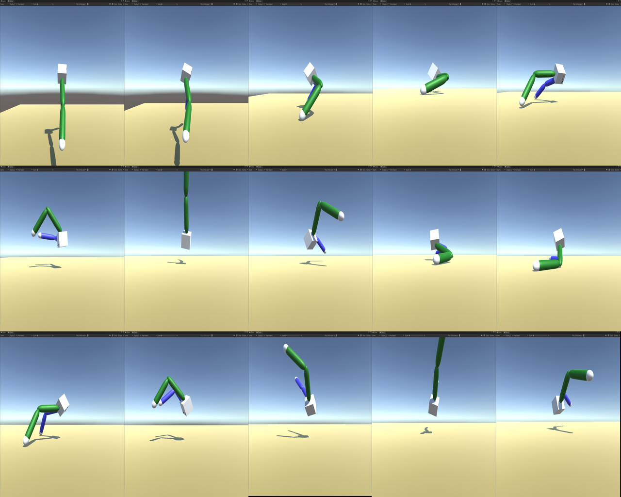 2脚歩行シミュレーション